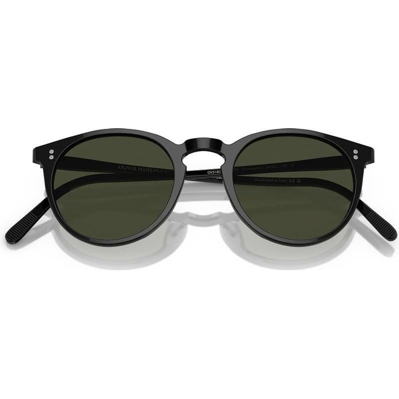 O'Malley OV5183S, Black/Grey Polarised Glass Lenses