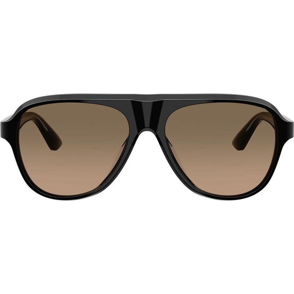 Paul Newman OV5581SU, Black/Sandstone Gradient Polarised Glass Lenses