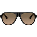 Paul Newman OV5581SU, Black/Sandstone Gradient Polarised Glass Lenses