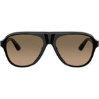 Paul Newman OV5581SU, Black/Sandstone Gradient Polarised Glass Lenses