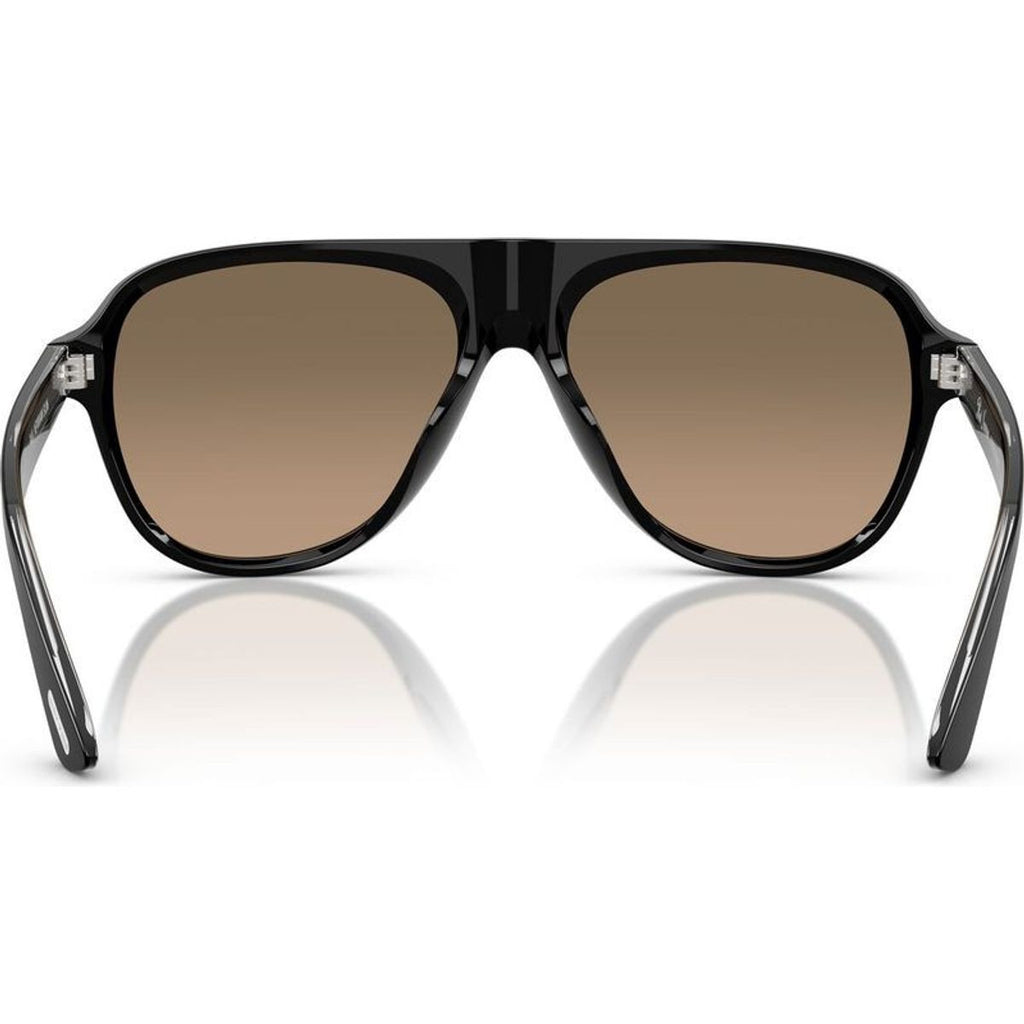 Paul Newman OV5581SU, Black/Sandstone Gradient Polarised Glass Lenses