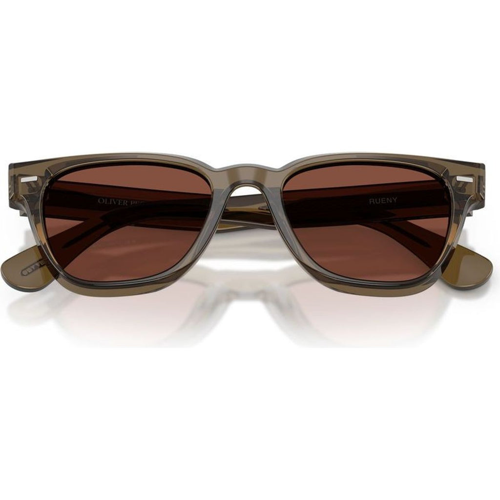 Rueny OV5601SU, Hazel/Burgundy Glass Lenses