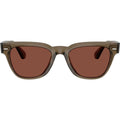 Rueny OV5601SU, Hazel/Burgundy Glass Lenses