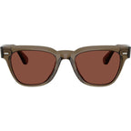 Rueny OV5601SU, Hazel/Burgundy Glass Lenses