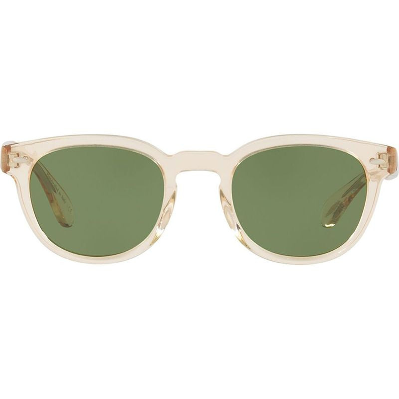Sheldrake OV5036S, Buff/Green Glass Lenses 49 Eye Size