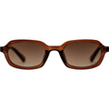 Abby, Transparent Maple/Brown Gradient Lenses