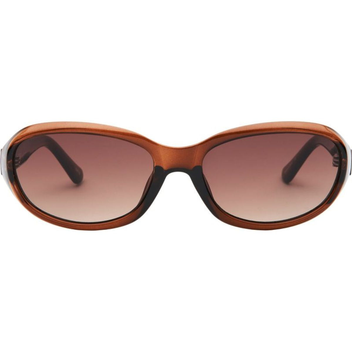 Elsa, Transparent Maple/Brown Gradient Lenses