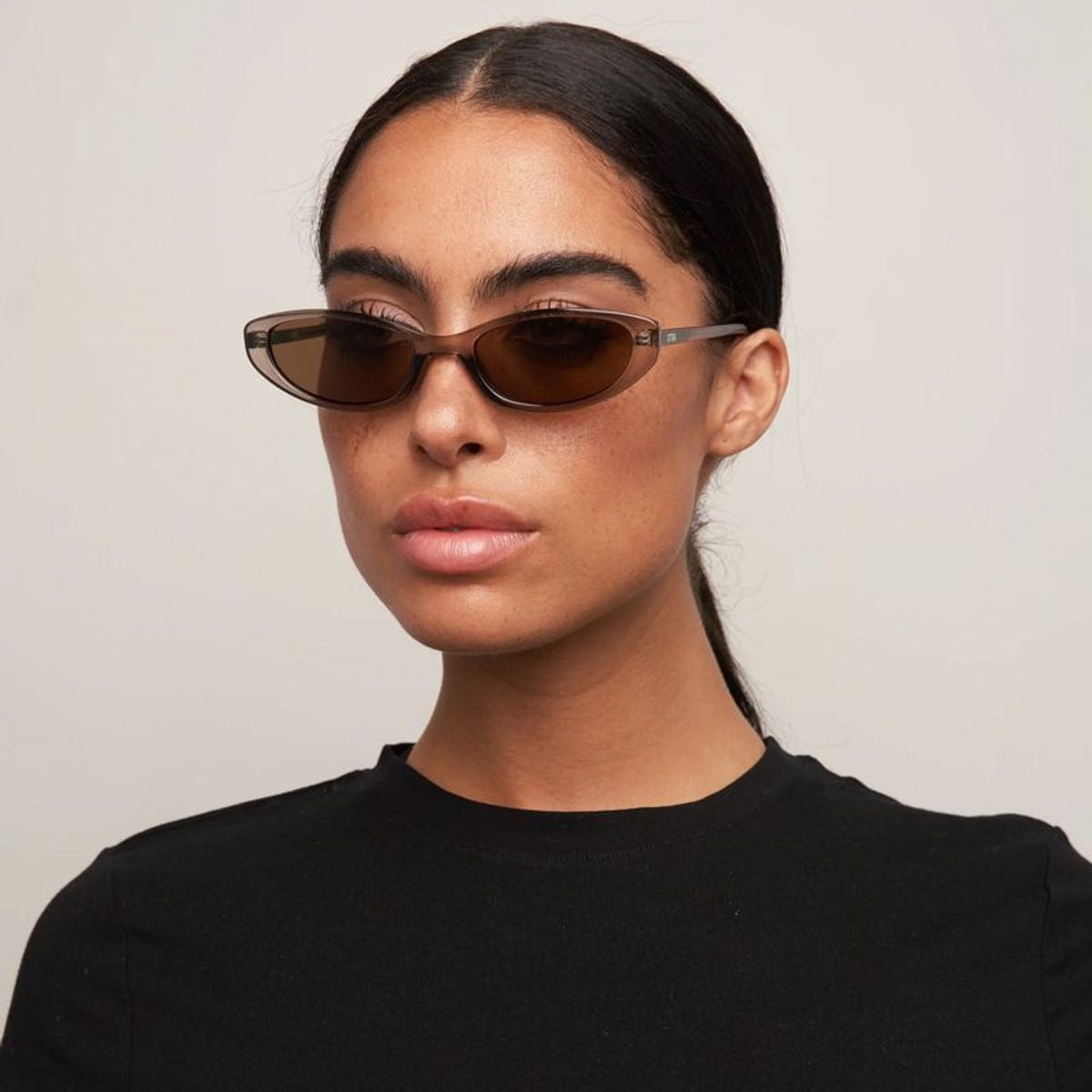 Lulu, Transparent Olive/Brown Lenses