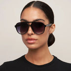 Stevie, Black/Smoke Fade Gradient Lenses