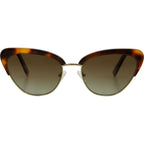 Peggy, Tea Tort/Brown Gradient Polarised Lenses