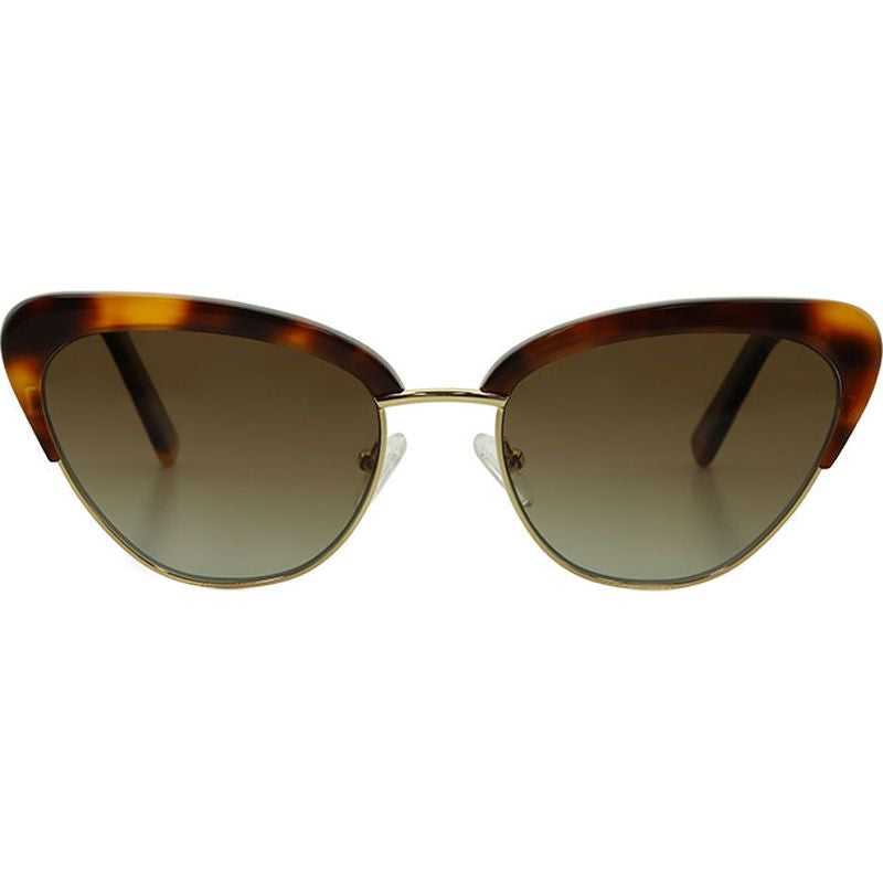 Peggy, Tea Tort/Brown Gradient Polarised Lenses