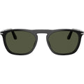 Gae PO3391S, Black/Green Glass Lenses 53 Eye Size