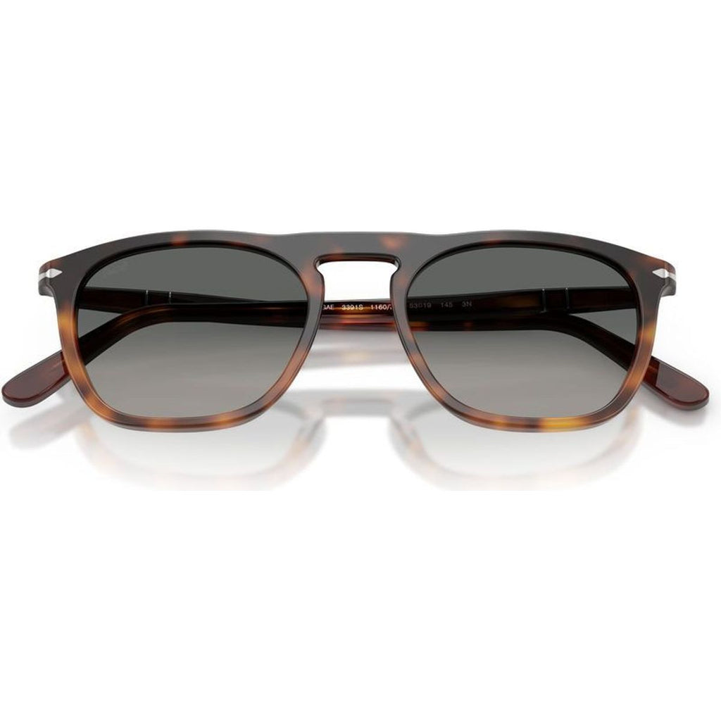 Gae PO3391S, Gradient Havana/Grey Gradient Glass Lenses 53 Eye Size