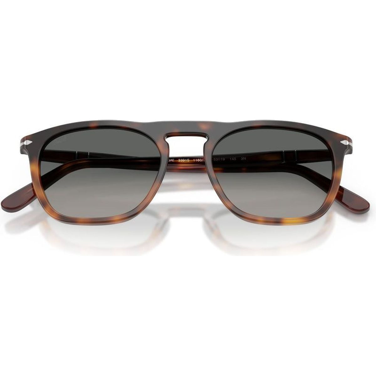 Gae PO3391S, Gradient Havana/Grey Gradient Glass Lenses 53 Eye Size