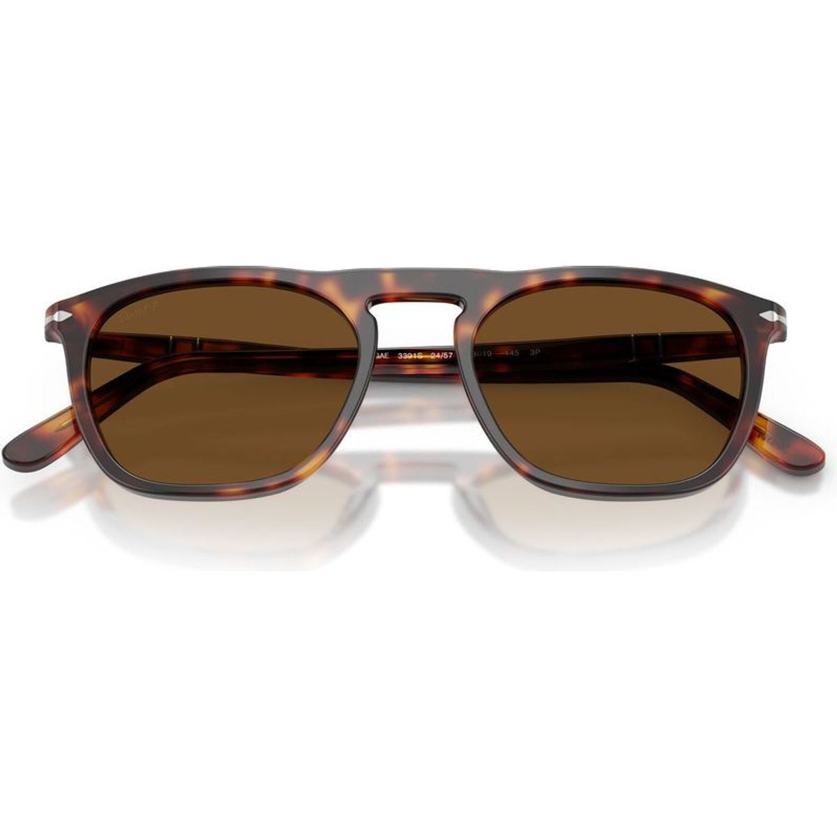 Gae PO3391S, Havana/Brown Polarised Glass Lenses 53 Eye Size