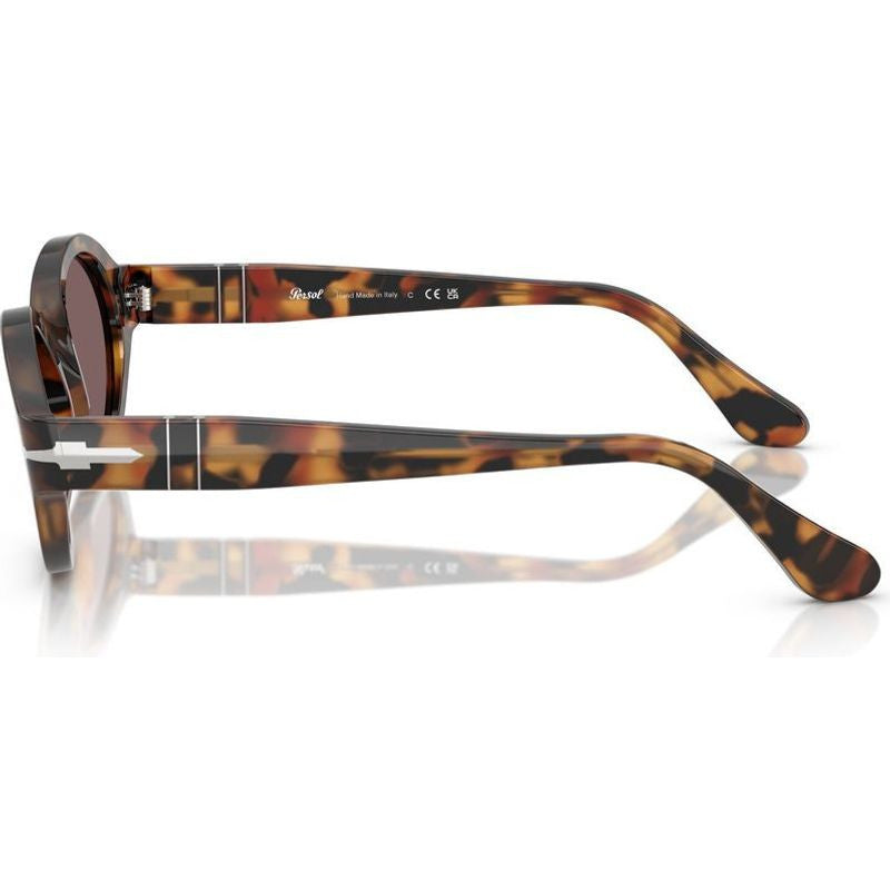 Loris PO3378S, Madreterra/Violet Glass Lenses 51 Eye Size