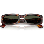 Mel PO3385S, Havana/Green Glass Lenses 53 Eye Size