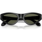 PO0052S, Black/Green Glass Polarised Lenses