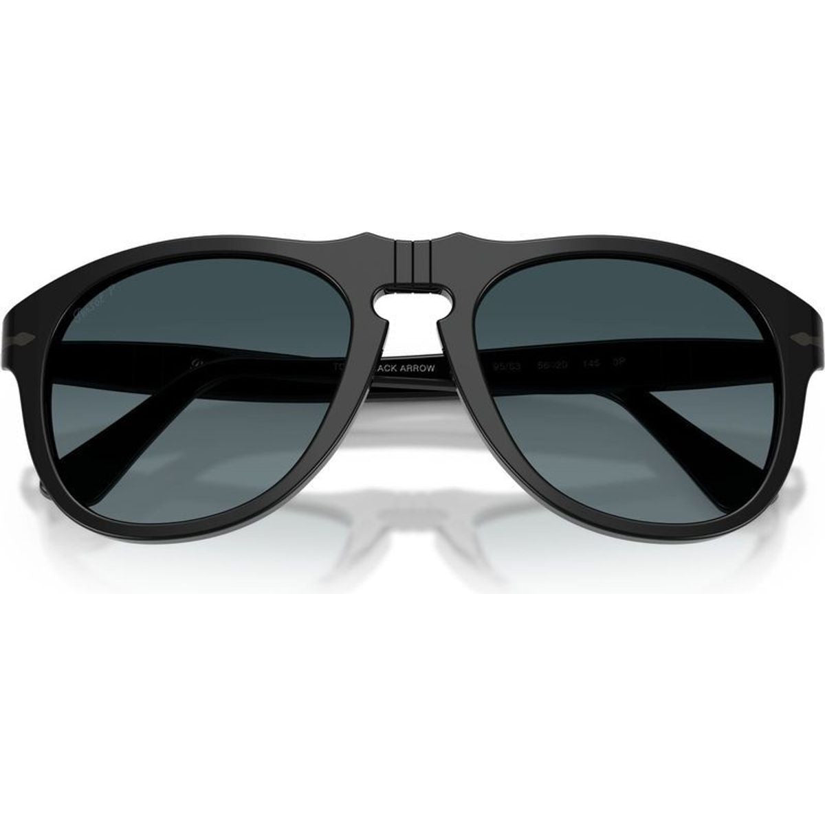 PO0649NE, Black/Blue Gradient Polarised Lenses 54 Eye Size