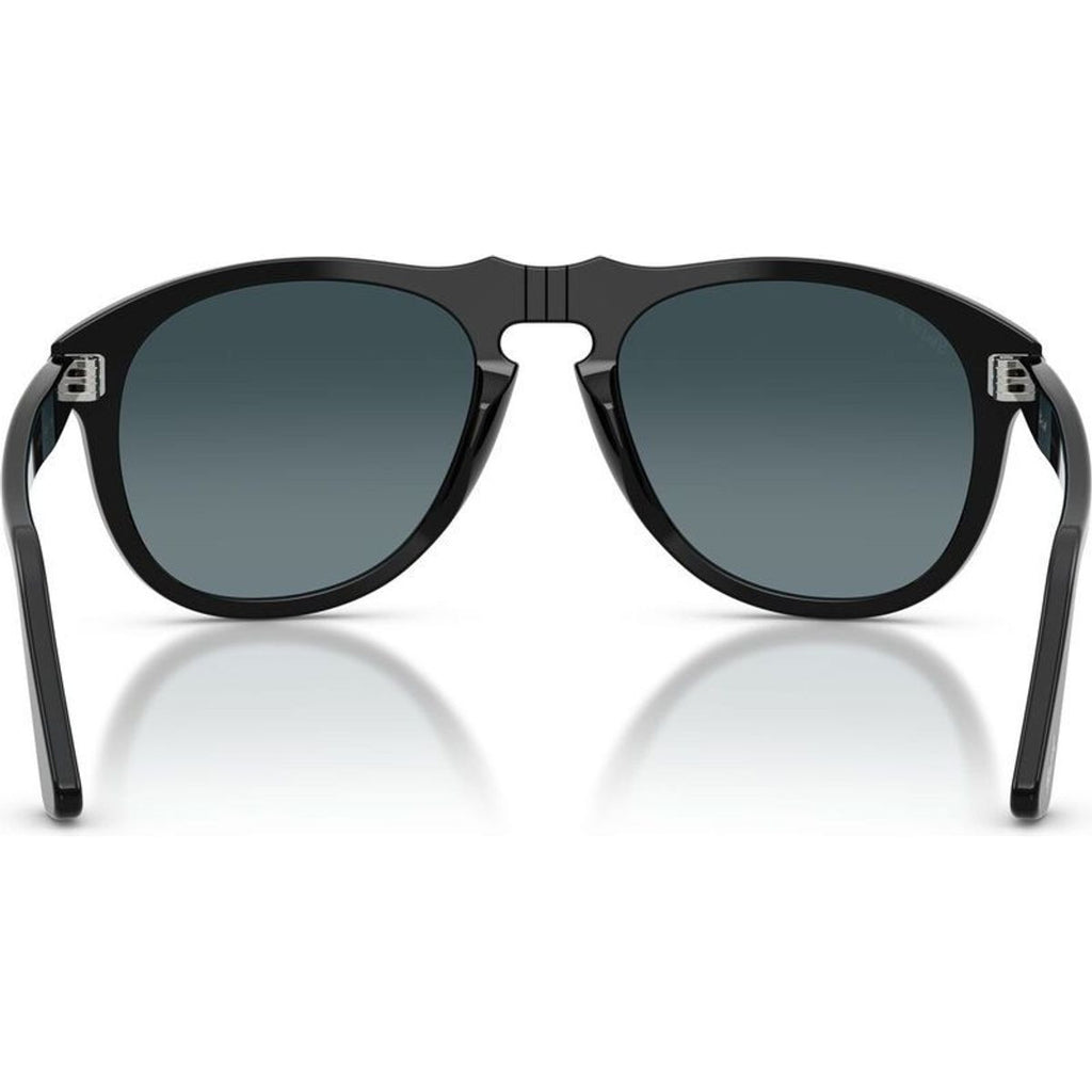 PO0649NE, Black/Blue Gradient Polarised Lenses 54 Eye Size
