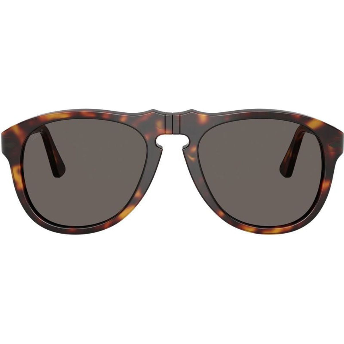 PO0649NE, Havana/Dark Grey Glass Lenses 54 Eye Size