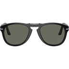 PO0714, Black/Green Polarised Glass Lenses