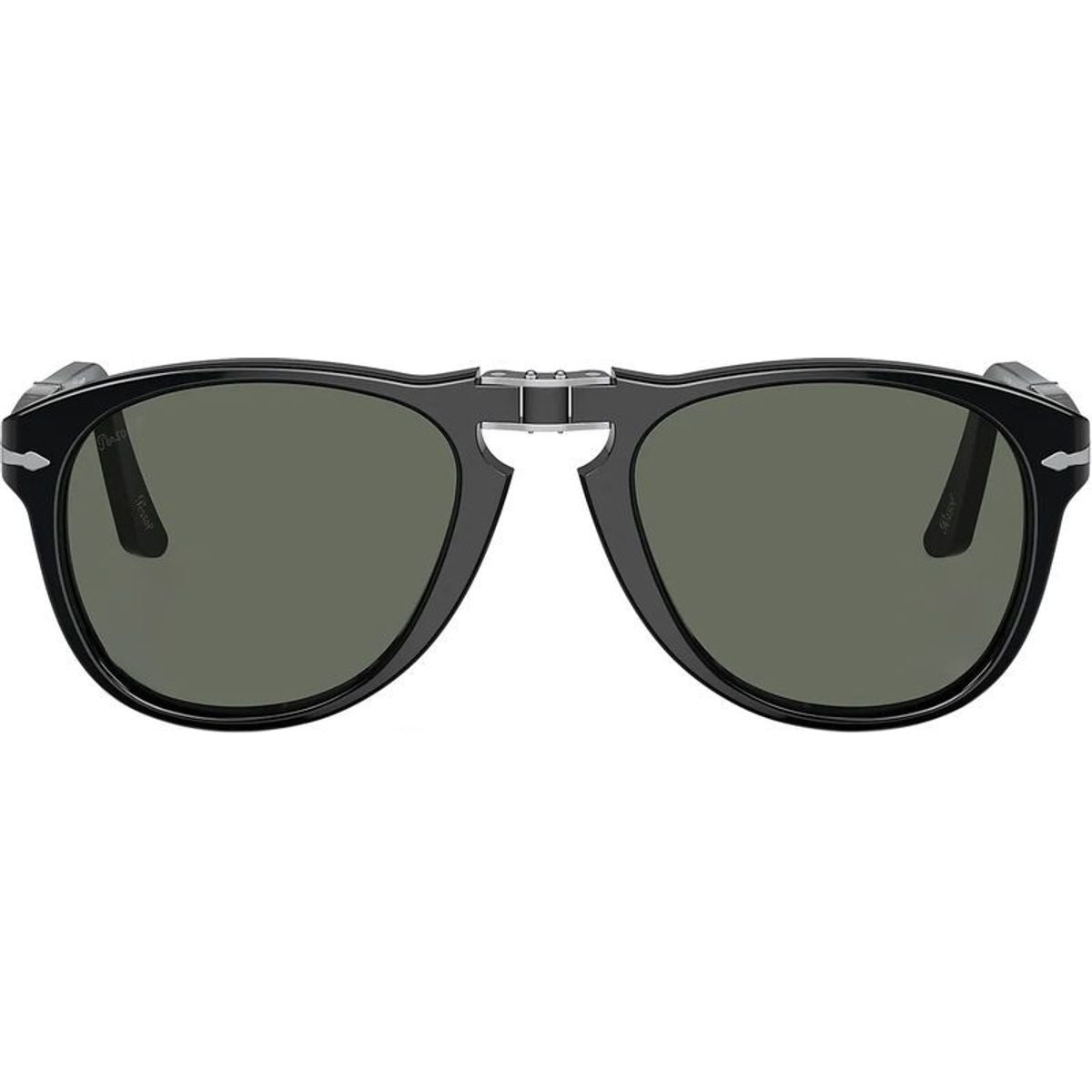 PO0714, Black/Green Polarised Glass Lenses