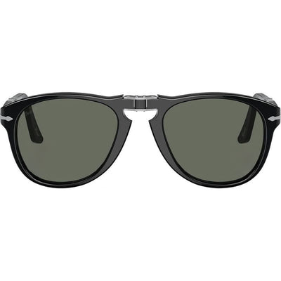 PO0714, Black/Green Polarised Glass Lenses