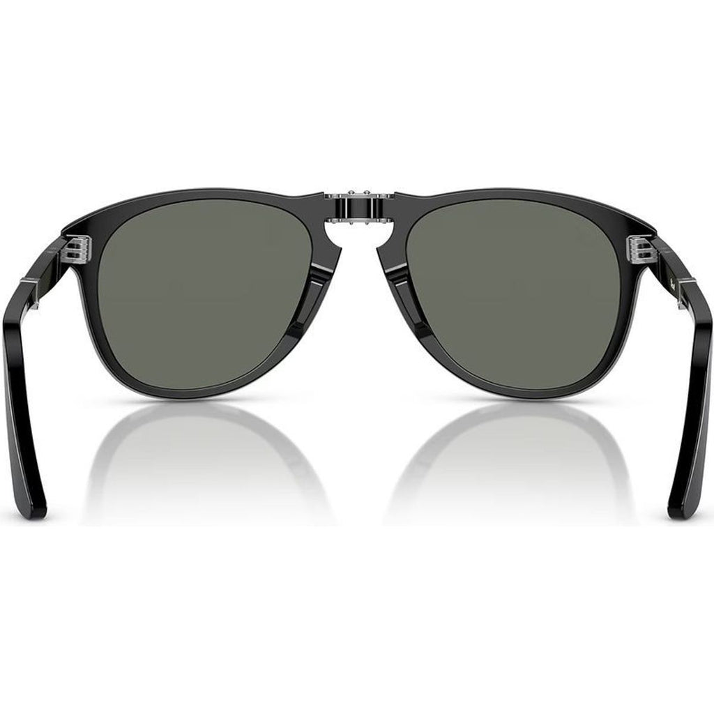 PO0714, Black/Green Polarised Glass Lenses