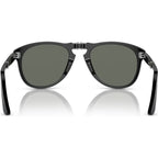 PO0714, Black/Green Polarised Glass Lenses