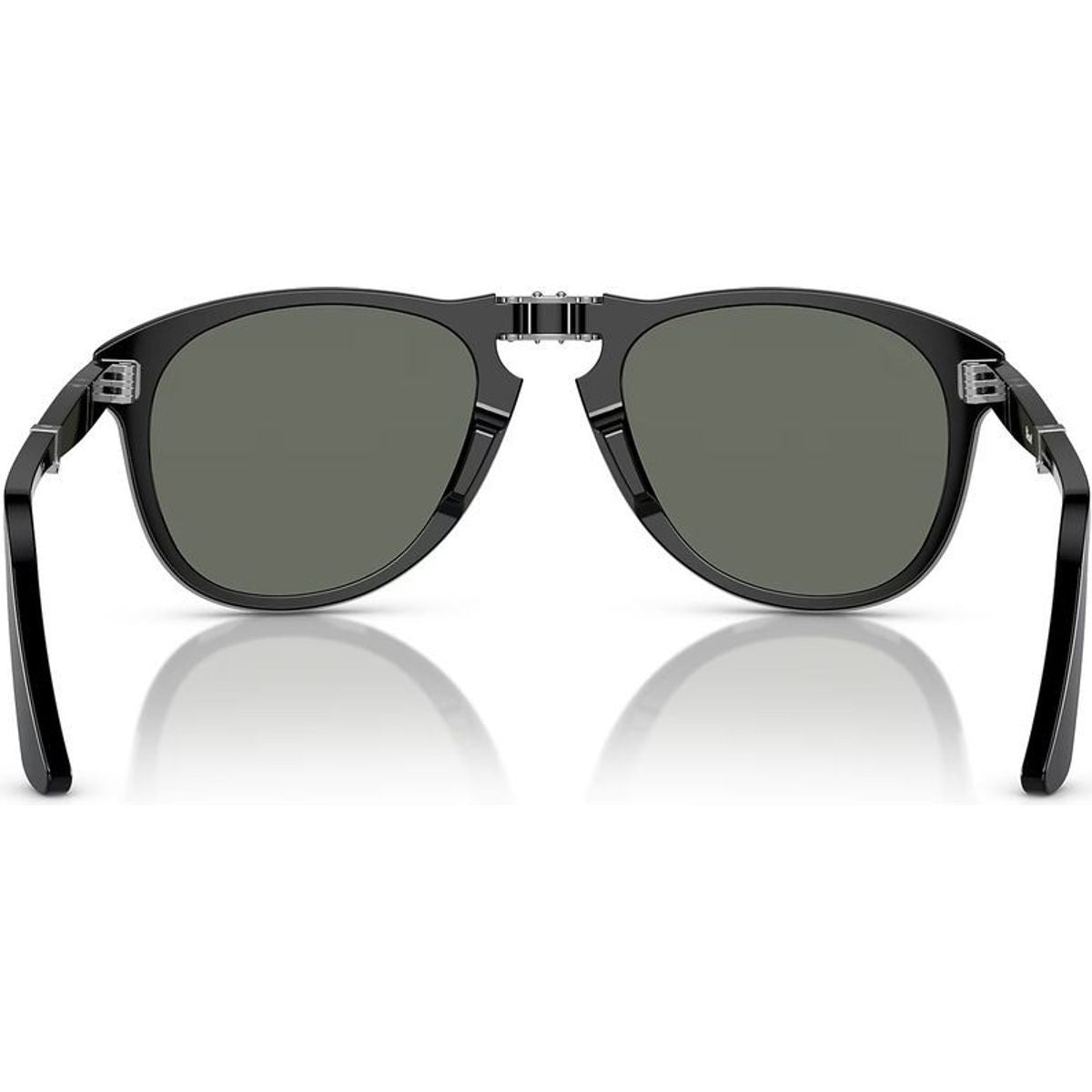 PO0714, Black/Green Polarised Glass Lenses