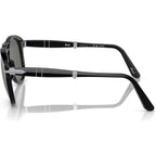 PO0714, Black/Green Polarised Glass Lenses