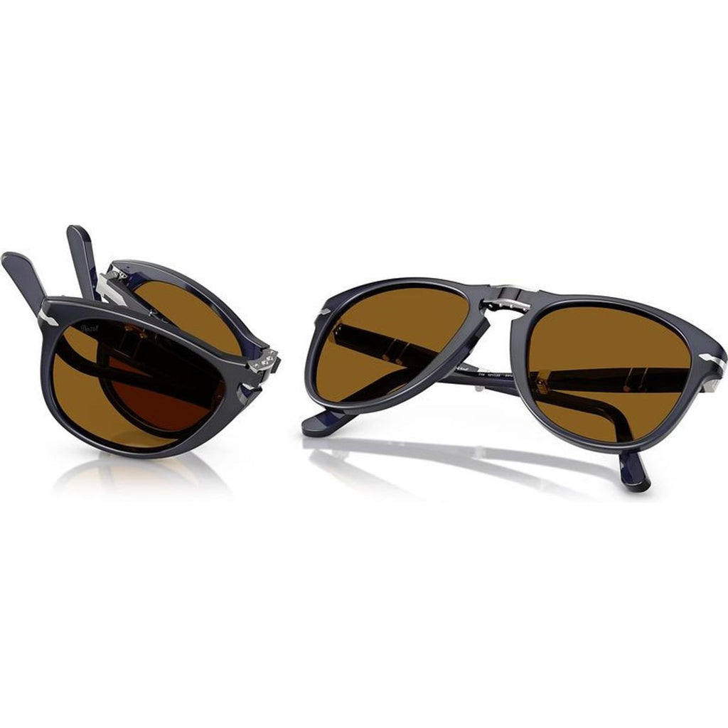 PO0714, Milky Depths Blue/Brown Glass Lenses