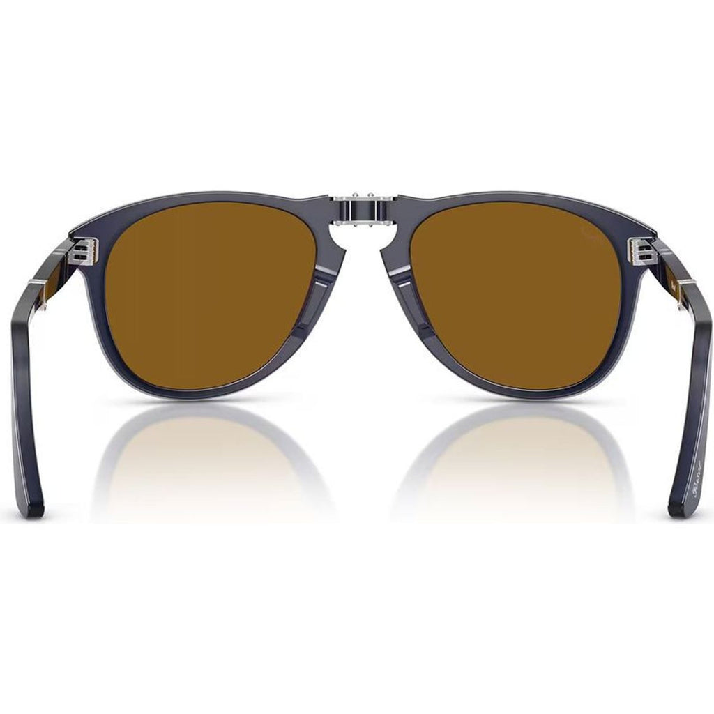 PO0714, Milky Depths Blue/Brown Glass Lenses