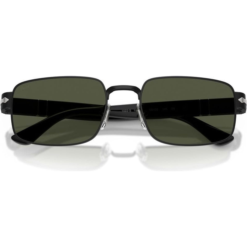 PO1022S, Black/Green Glass Lenses