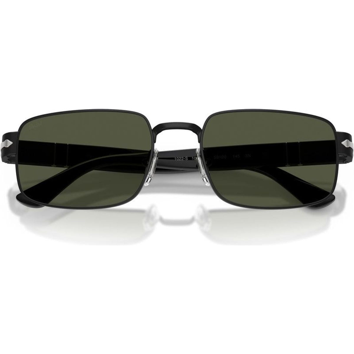PO1022S, Black/Green Glass Lenses