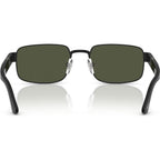 PO1022S, Black/Green Glass Lenses