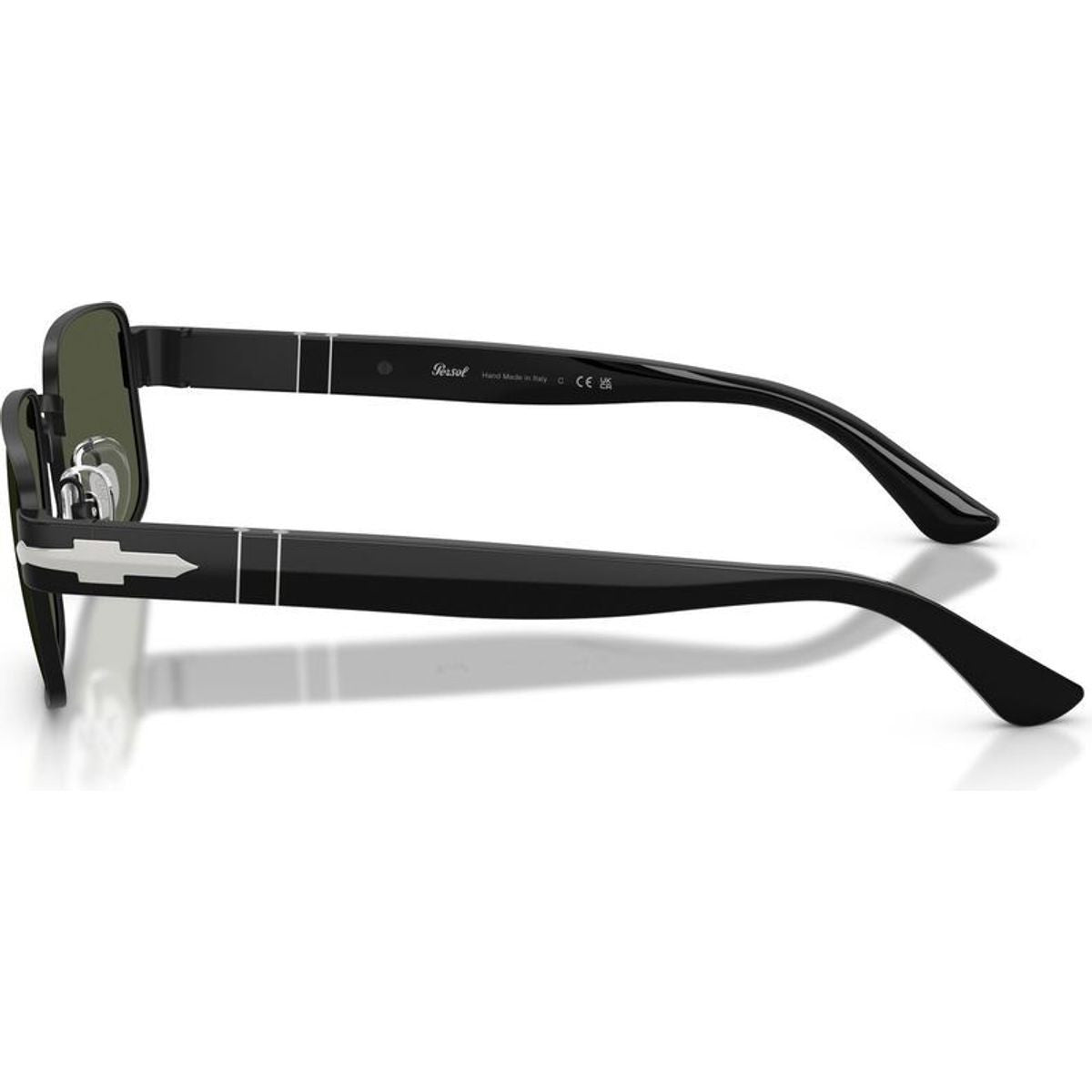 PO1022S, Black/Green Glass Lenses