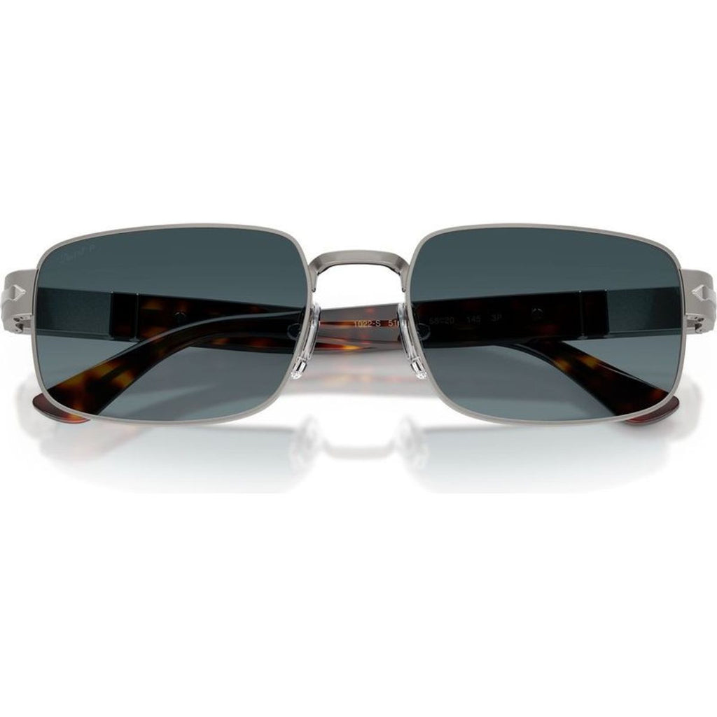 PO1022S, Gunmetal/Blue Gradient Polarised Glass Lenses
