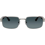PO1022S, Gunmetal/Blue Gradient Polarised Glass Lenses