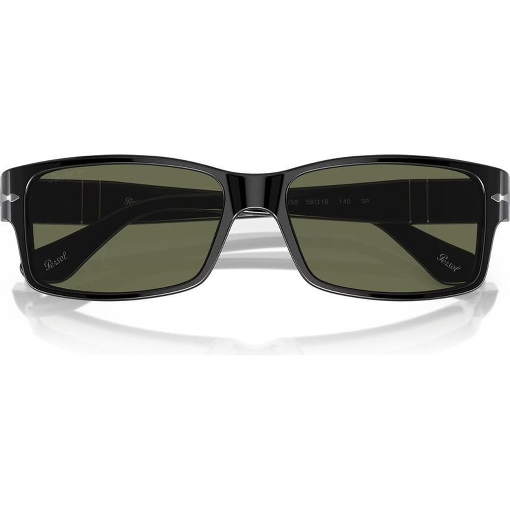 PO2803S, Black/Green Glass Polarised Lenses