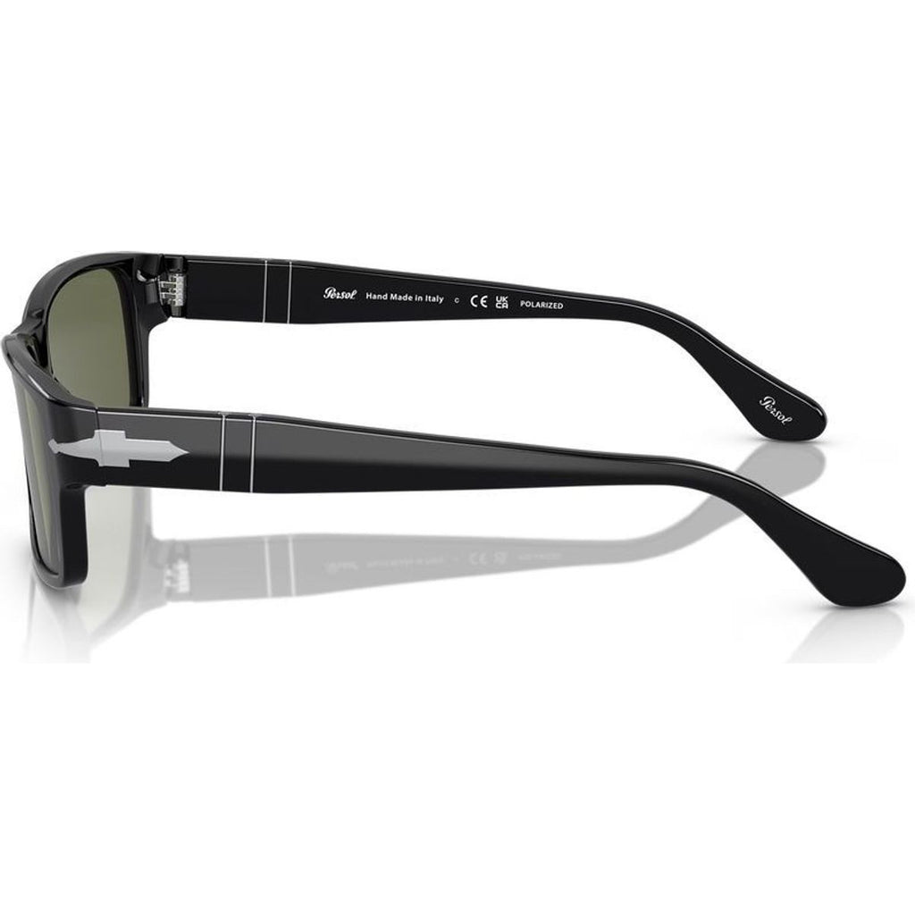 PO2803S, Black/Green Glass Polarised Lenses