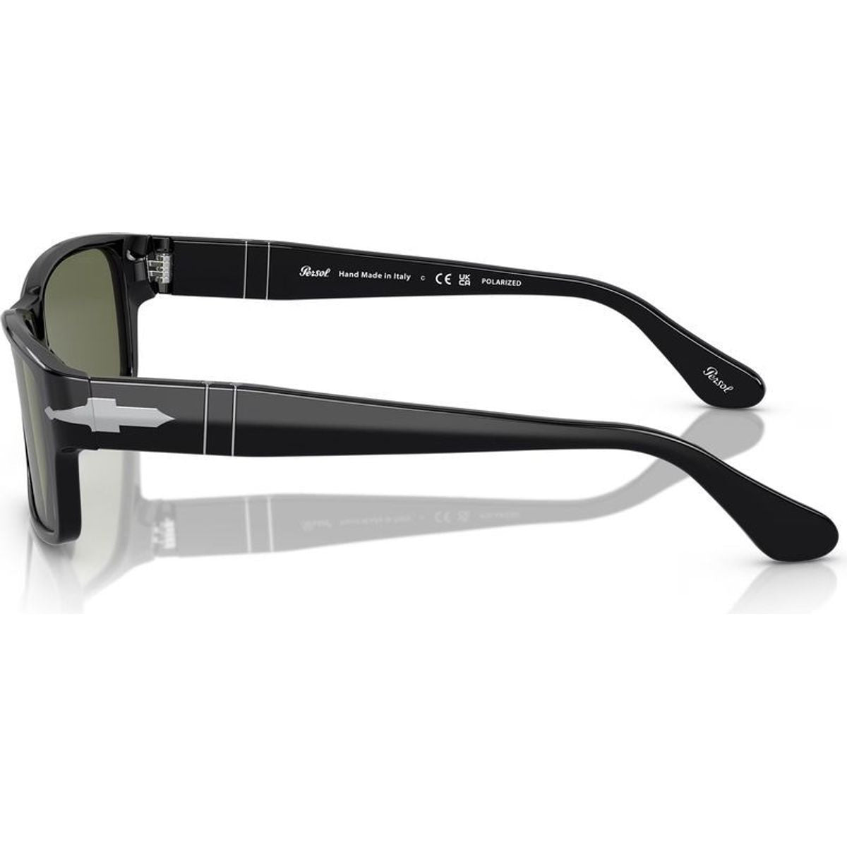 PO2803S, Black/Green Glass Polarised Lenses