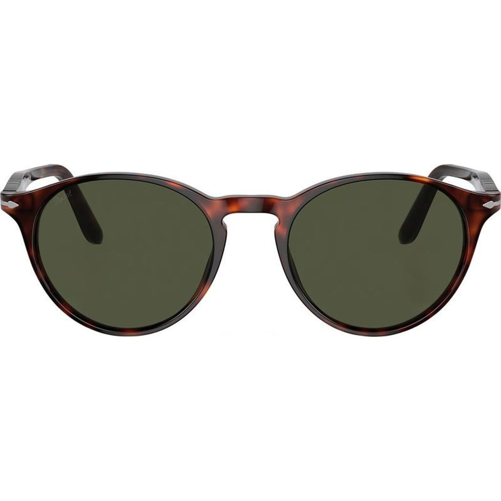 PO3092SM, Havana/Green Glass Lenses