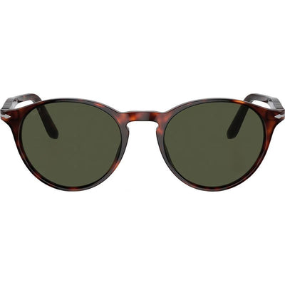 PO3092SM, Havana/Green Glass Lenses
