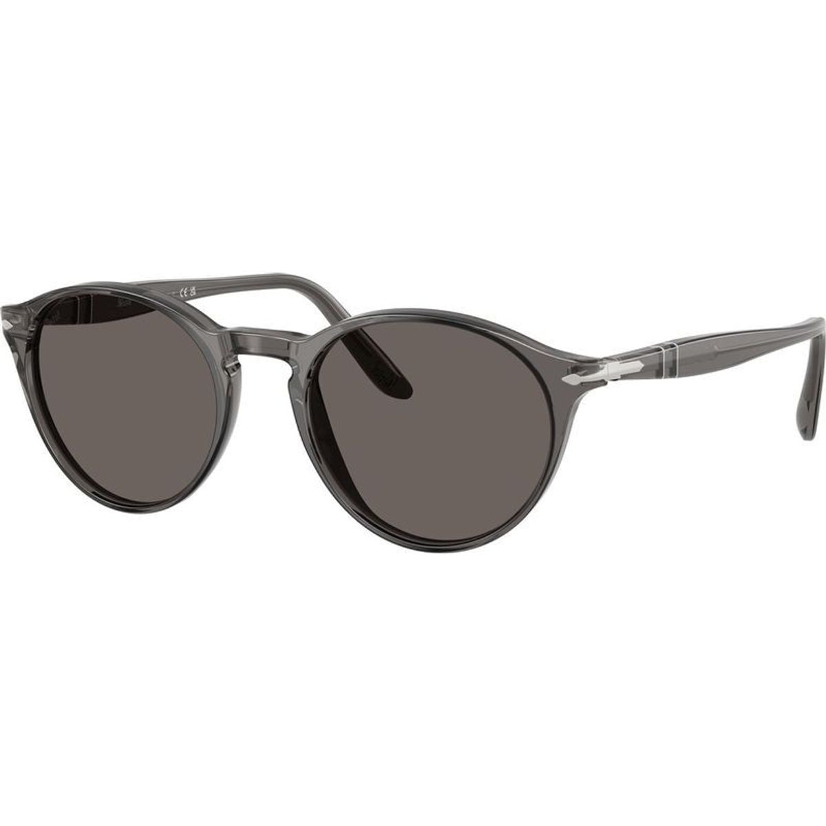 PO3092SM, Transparent Grey/Dark Grey Glass Lenses