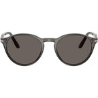 PO3092SM, Transparent Grey/Dark Grey Glass Lenses