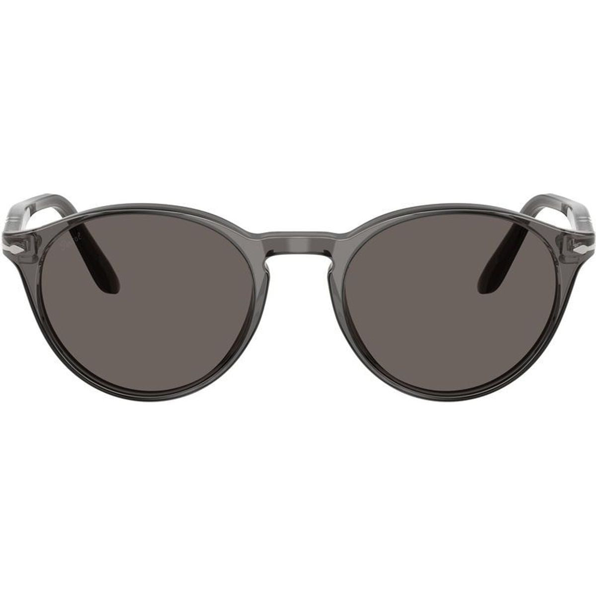 PO3092SM, Transparent Grey/Dark Grey Glass Lenses
