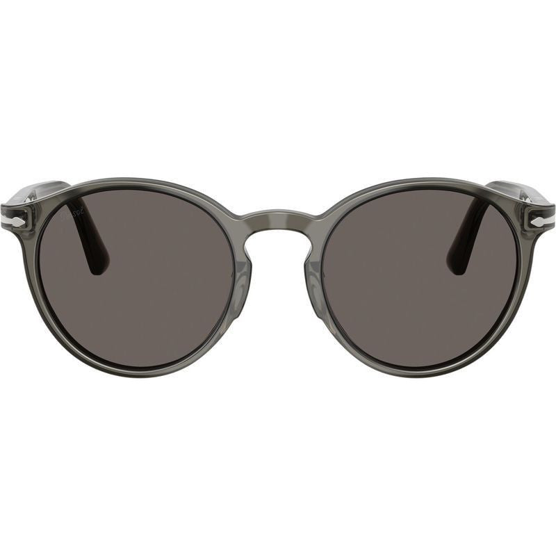 PO3171S, Transparent Taupe Grey/Dark Grey Glass Lenses