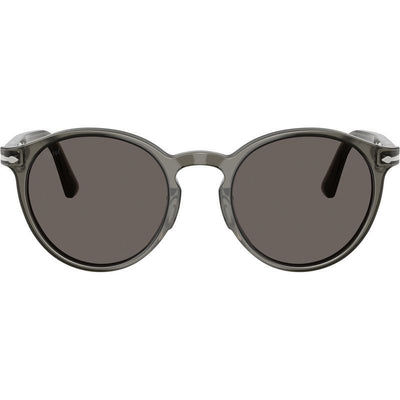 PO3171S, Transparent Taupe Grey/Dark Grey Glass Lenses